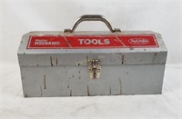 Master Mechanic Metal Tool Box W/ Tools