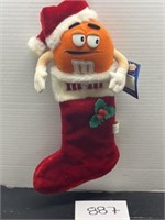 Vintage Crispy m&ms Christmas stocking