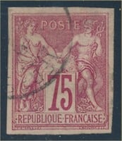 FRENCH COLONIES #28 USED VF-EXTRA FINE