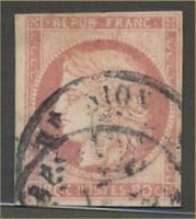 FRENCH COLONIES #23 USED FINE-VF