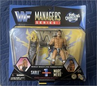 1997 JAKKS WWF MANGERS SERIES SABLE MARC MERO
