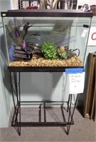 FISHTANK W/ STAND + ACCESSORIES