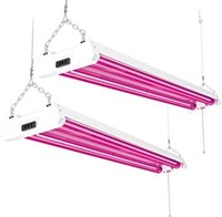 2 PACKS SUNCO 40W LED GROW LIGHT, RED & BLUE