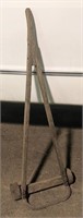 Vtg Small Wooden Dolley, 44" x 15 1/2" x 7"