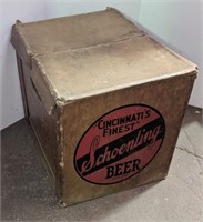 Vtg Schoenling Beer Cardboard Carrier