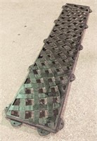 Vtg Cast Iron Grate, 46 1/2" x 10 1/2" x 1"