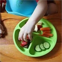 WEESPROUT Separated Dinner Plate