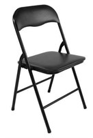 Black Folding Chair - SEE NOTES