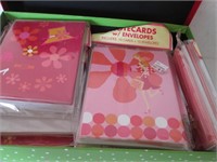 BOX FULL WITH NEW GREETING CARDS, JOURNALS, ETC.