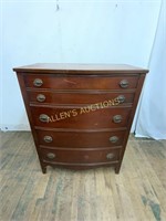 DIXIE WOODEN 2 OVER 3  DRESSER