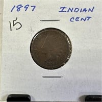 1897 INDIAN HEAD PENNY CENT
