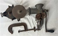No. 333 Universal Meat Chopper, Table Grinder &