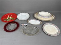 Decorative Glass Plates & Platters