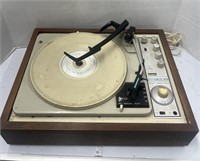 Vintage KLH Record And Radio Player Untested