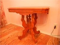 31"x 22"x 29" Antique Wood Entry Table