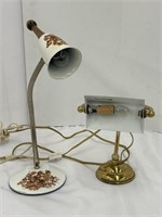 Mid- Century Desk Lamps (Turns On)