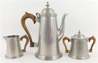 * Vintage Stieff Pewter Pitcher and Creamer Set