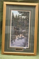 Derk Hansen Morning Reflections Print Approx 32"x2