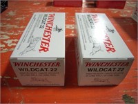 2 bricks of Winchester Wildcat 22 long rifle shell
