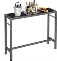 Mr IRONSTONE 47'' Outdoor Bar Table