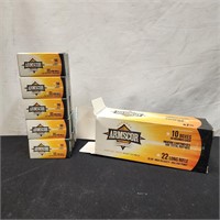 10 Boxes of 22 Long Rifle Cartridges