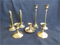 A Collection of Brass Candlesticks | 7