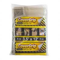 CoverGrip $34 Retail 3.5' x 12' Canvas Drop Cloth