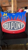 large dupont nascar hood