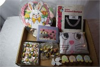 Lot of Miscellaneous Easter Decorations