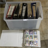 Large Lot of Assorted Sport Card Binders