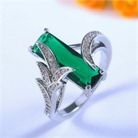 Beautiful Green Gem Ring