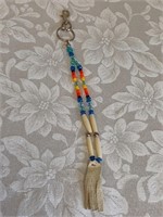 HANDMADE NATIVE SUNBURST KEY CHAIN