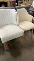 1 LOT 1- UPHOLSTERED ACCENT CHAIR./ 1- CHAIR