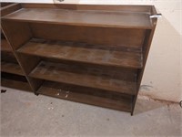 Wooden shelf approx 47" W x 11"D x 42" T