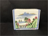 Chines porcelain block - opium Pillow?