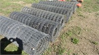 (6) Woven Wire Roles 100' x 5' each