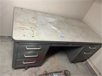Old office desk