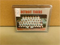 1970 Topps Detroit Tigers #579 Team Card