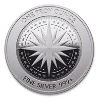 Compass .9999 Collectible 1oz. Round