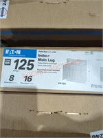 Indoor main lug 125 amp 16 circuits