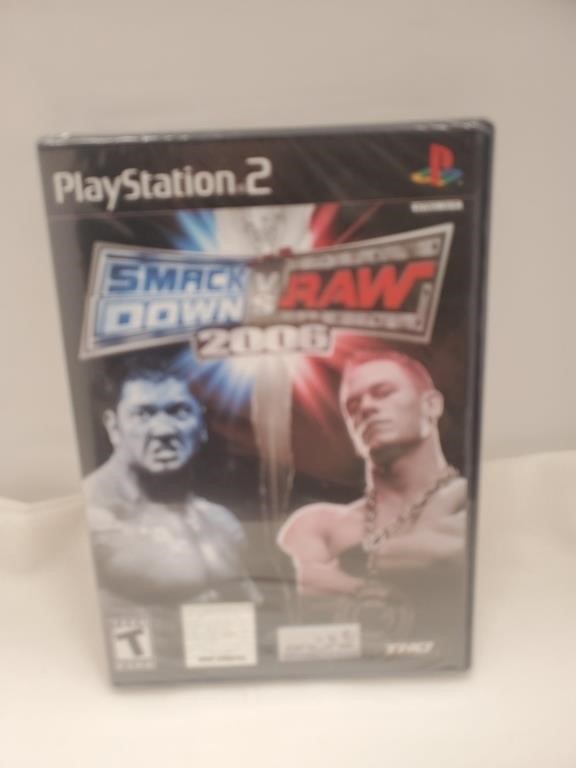 PS2 Smackdown vs Raw 2006