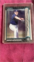 Sean Spencer Baseball Card