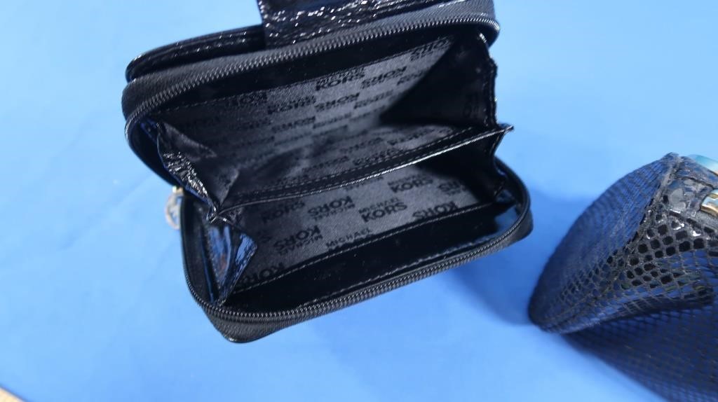 Michael Kors Black Patent Leather Wallet | Reeds Auction Company