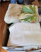 Box of miscellaneous towels