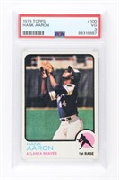 GRADED HANK AARON BASEBALL CARD