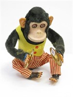 Vintage Battery Operated Monkey Playing Cymbals