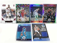 Jersey and Numbered Basketball Cards