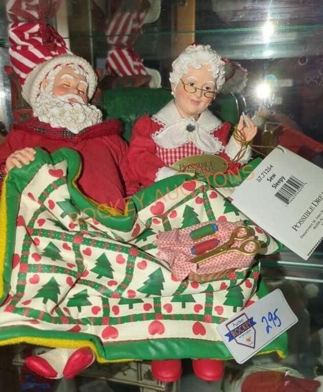 Clothtique Santa FIgures