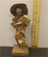 Vintage Mexican folk art paper mache sculpture