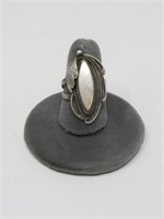 .925 SILVER NATIVE AMERICAN RING: